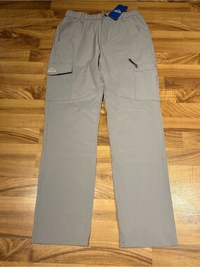 Outdoor Sports Cargo Pant Size Small Grey Hiking Camping Stretchy Quick Drying
